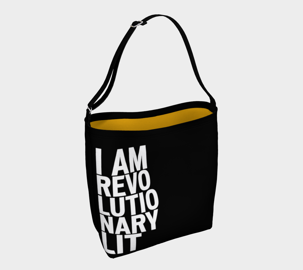 Black Lit Tote Bag