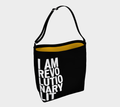Black Lit Tote Bag
