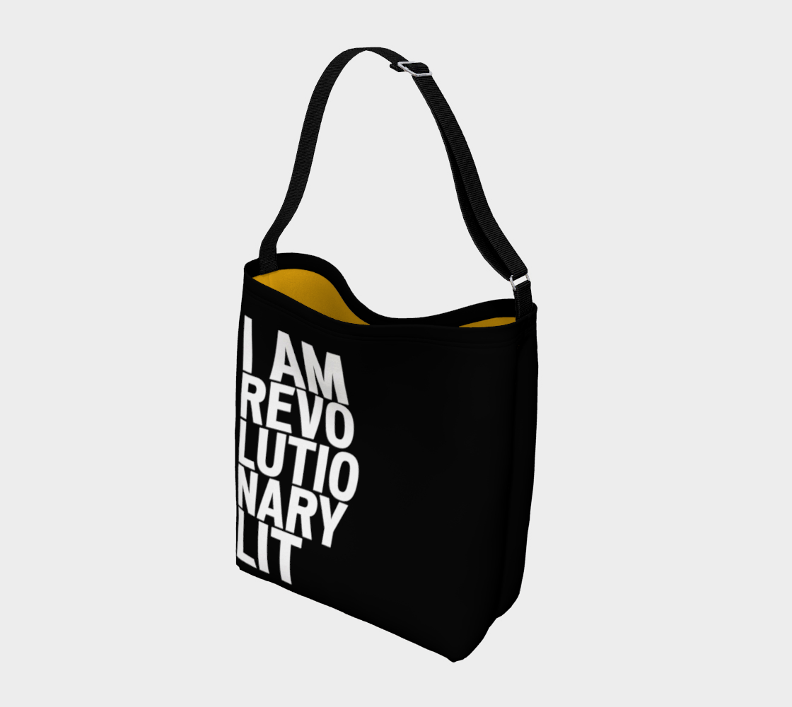 Black Lit Tote Bag